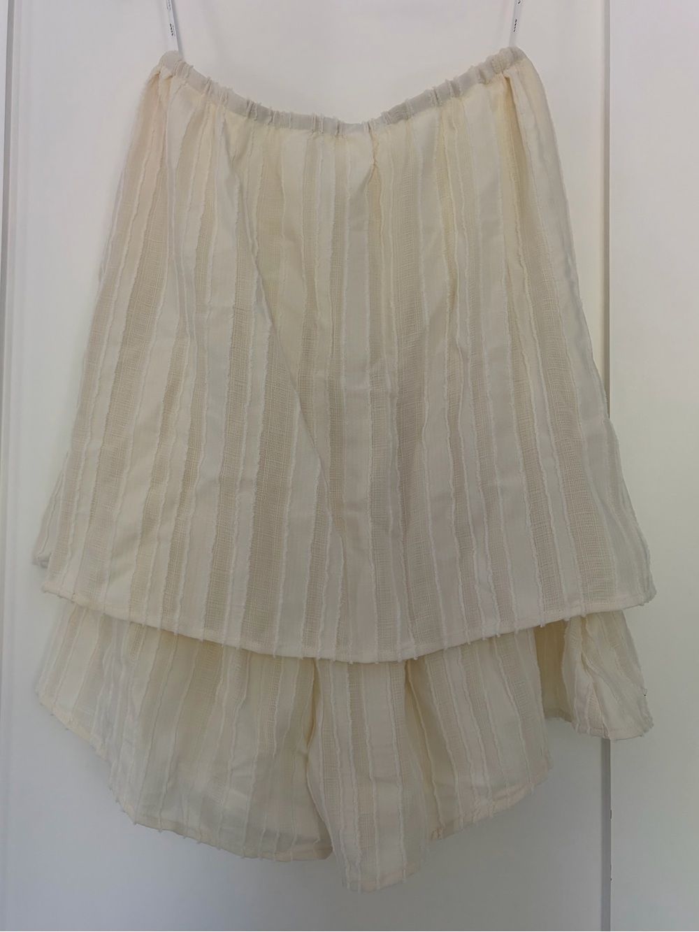 *NEW* Strapless Cream Romper from Sabo (size small)